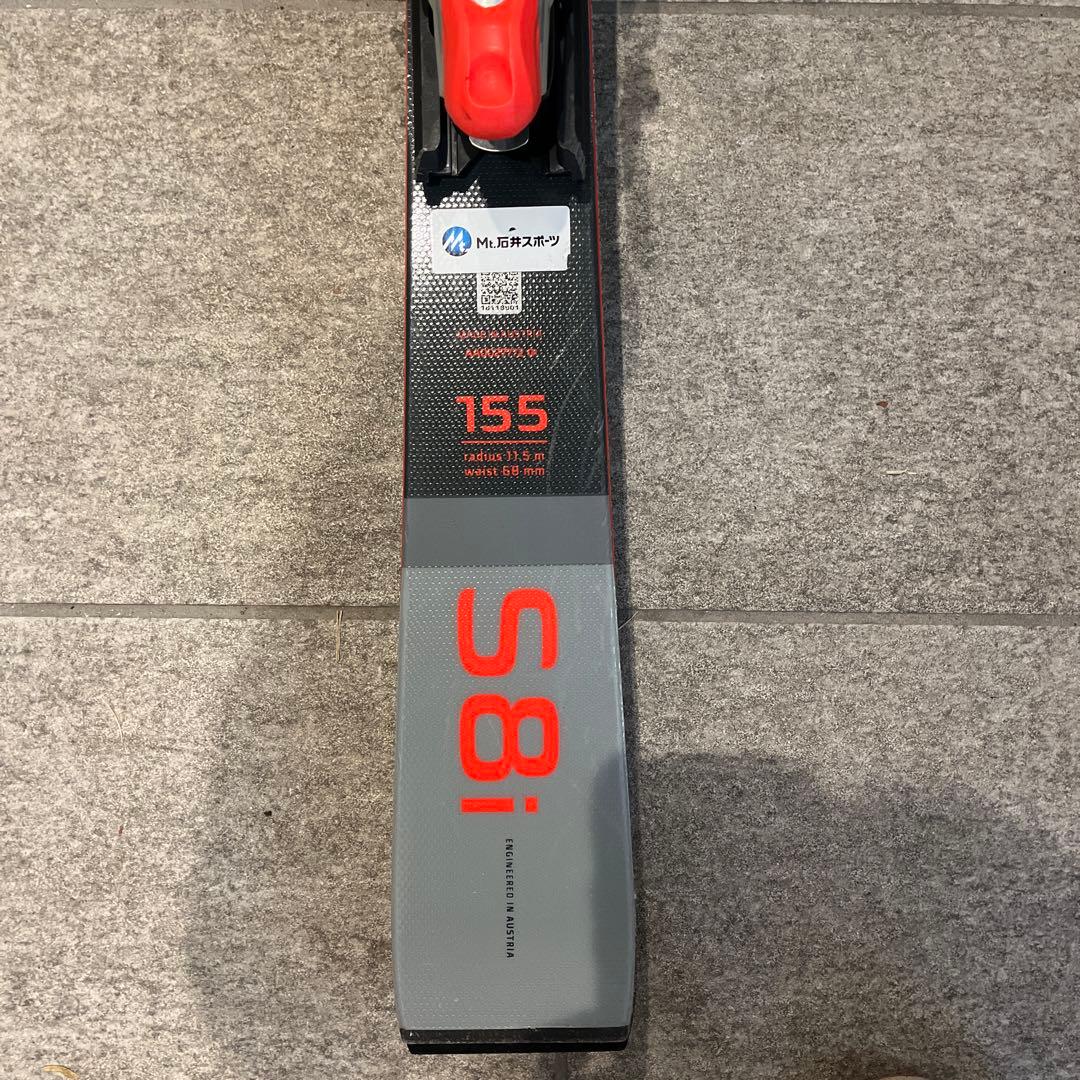 ATOMIC REDSTER スキー 155cm バインディング付き