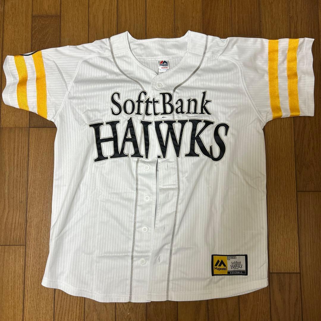 ソフトバンクホークス YANAGITA ユニフォーム 記念ストラップ付き