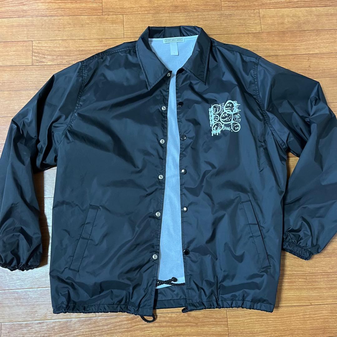 Ghost golf gang ナイロン コーチジャケット