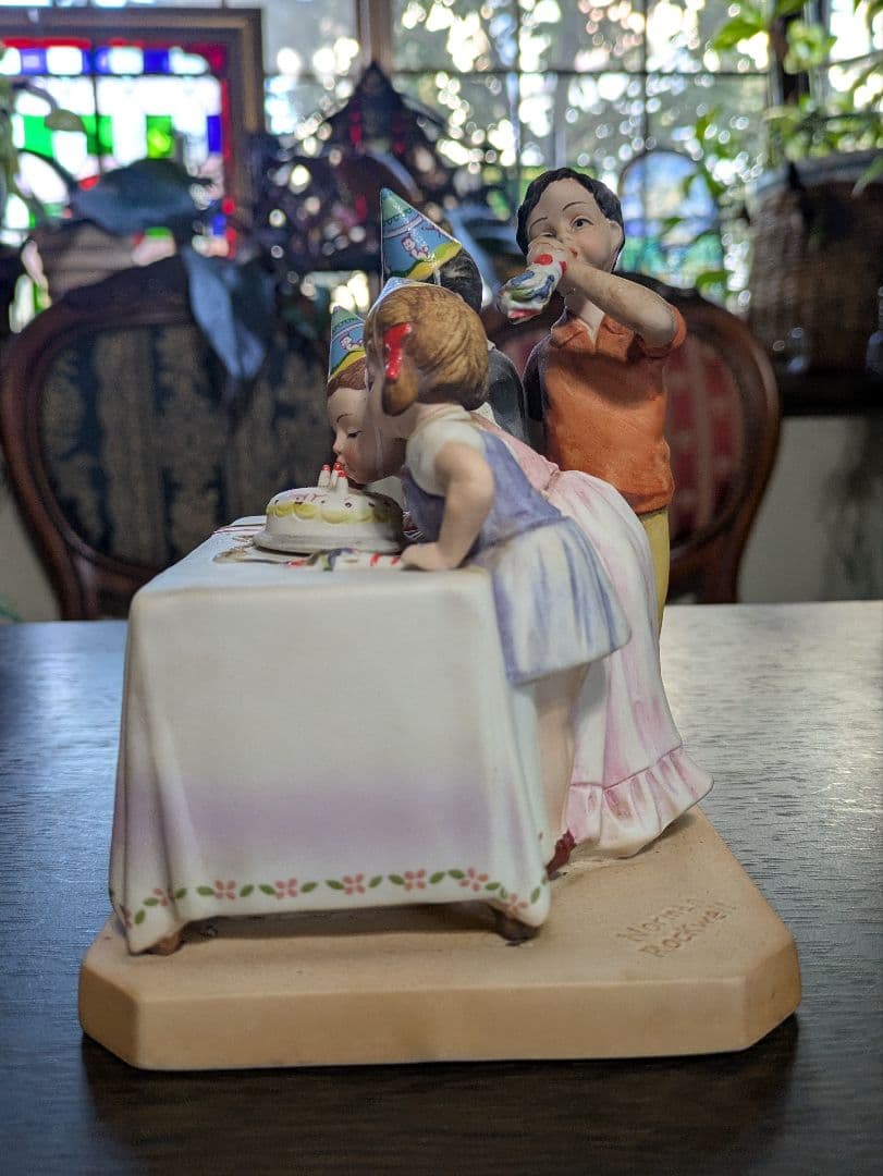 1980　Norman Rockwell ロックウェル 誕生日パーティー