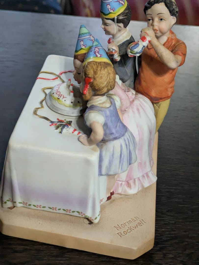 1980　Norman Rockwell ロックウェル 誕生日パーティー