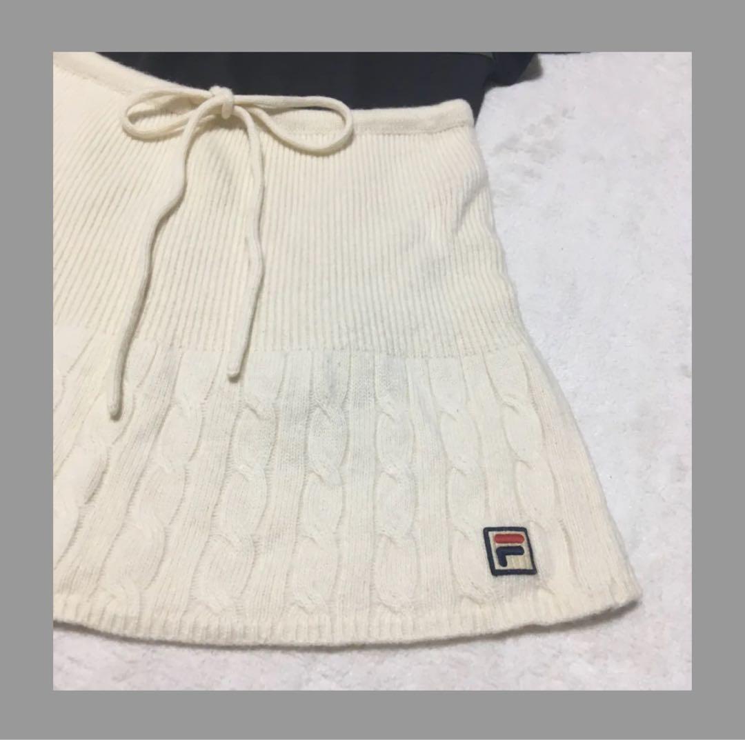 【フィラ】ニットスコート/エレッセ バボラ アディダス　ローチェ　ナイキ