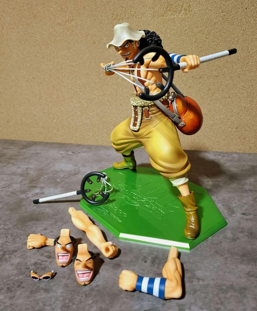 ONE PIECE ワンピース ルフィ ゾロ サンジ ウソップ フィギュアセット