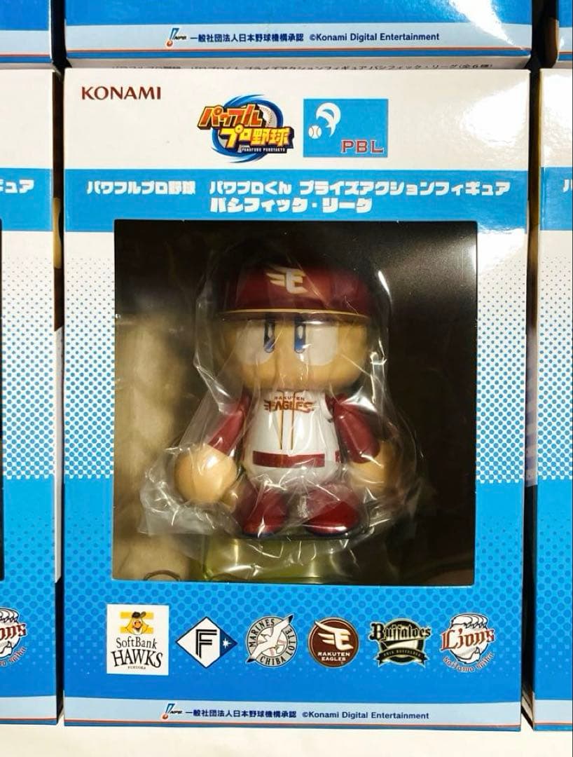 パワプロくん プライズアクションフィギュア パシフィック・リーグ ６種コンプ