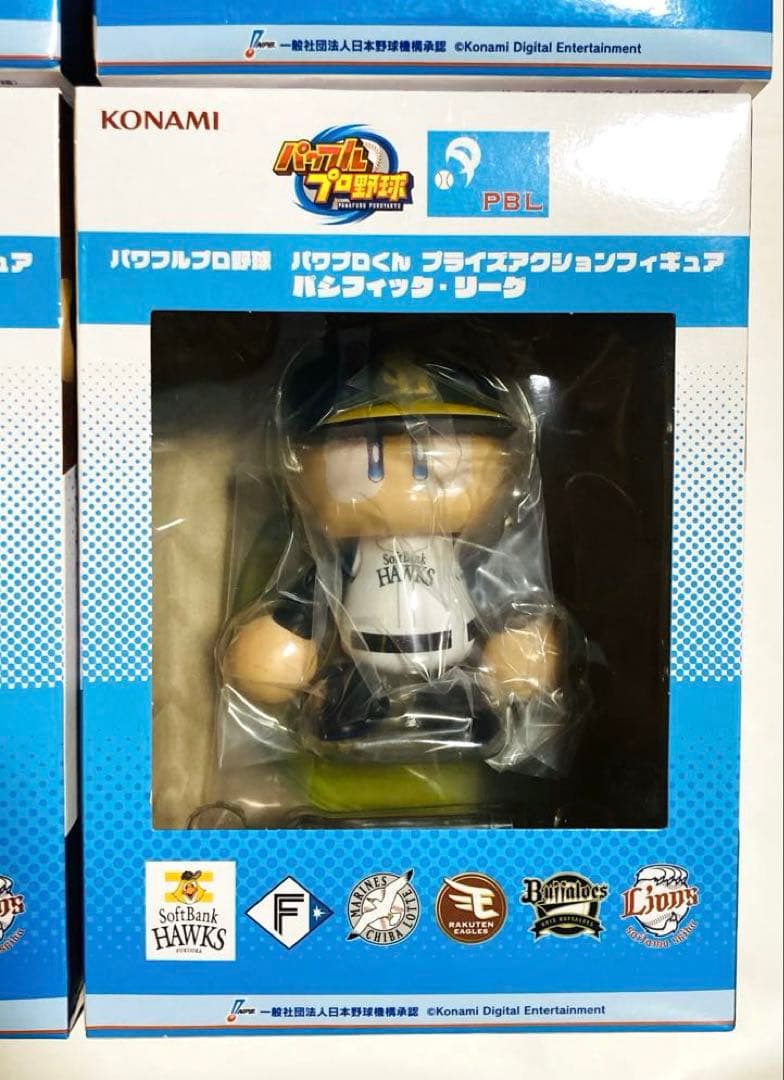 パワプロくん プライズアクションフィギュア パシフィック・リーグ ６種コンプ