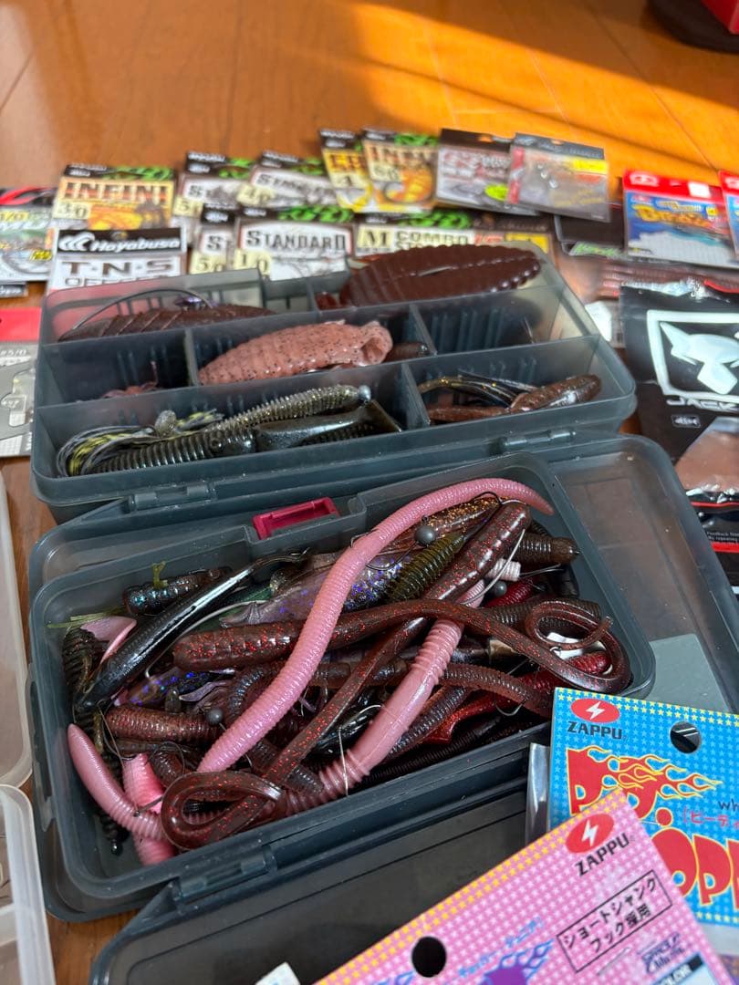 バス釣り引退セット（ワーム等）