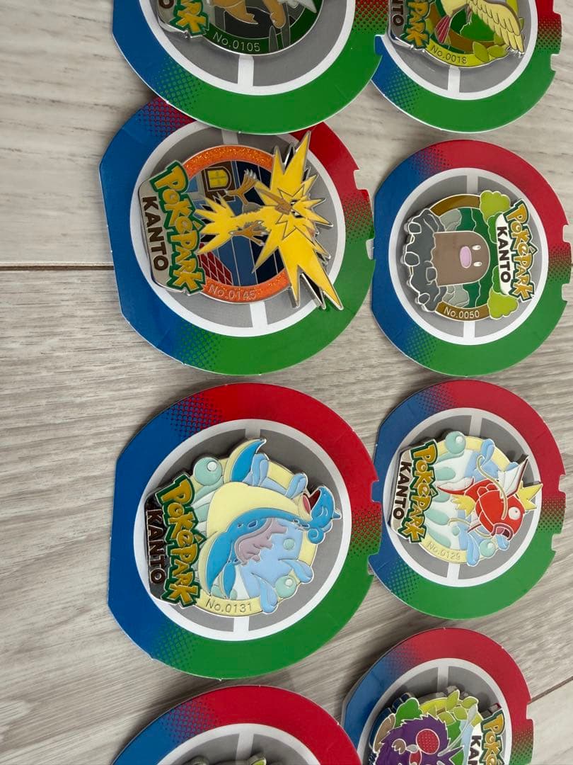 ポケモン KANTO ピンバッジ 8個セット＋おまけ