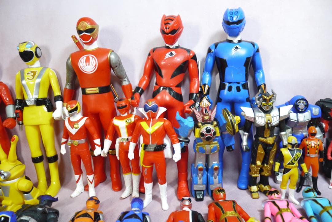 スーパー戦隊シリーズ　ビッグサイズソフビフィギュア　97体