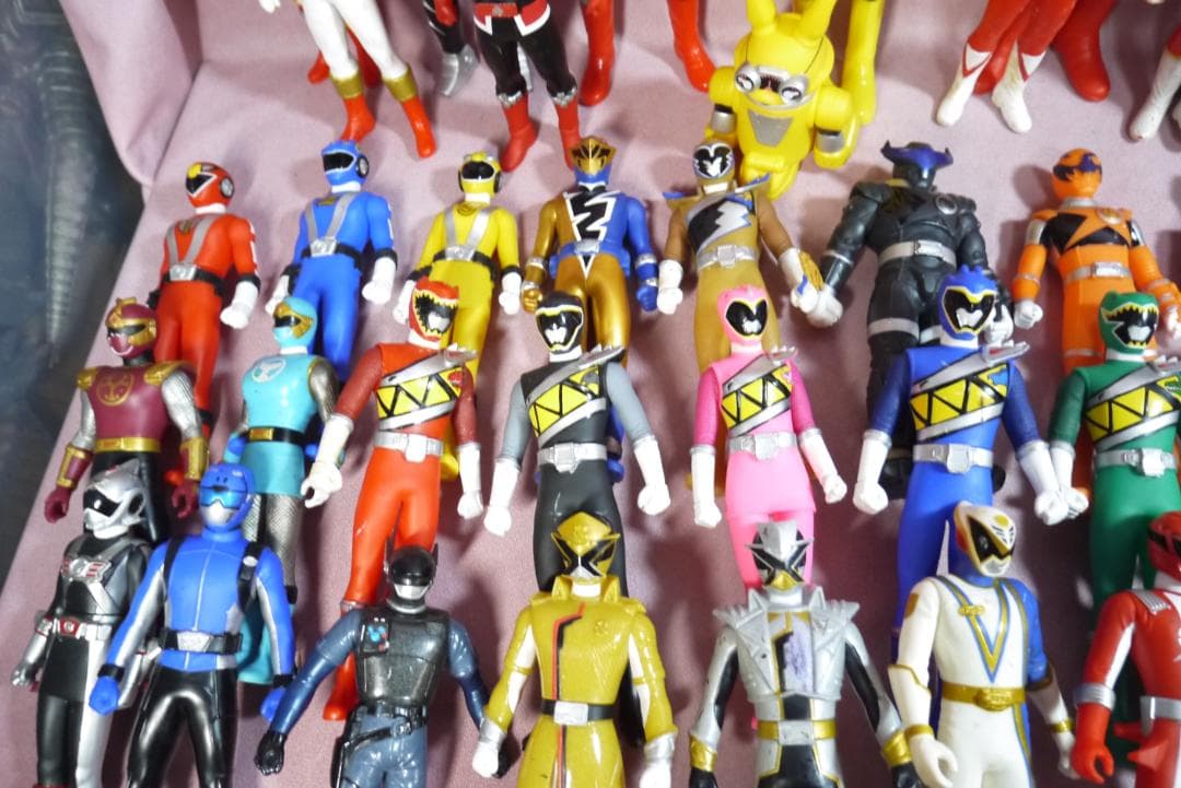 スーパー戦隊シリーズ　ビッグサイズソフビフィギュア　97体