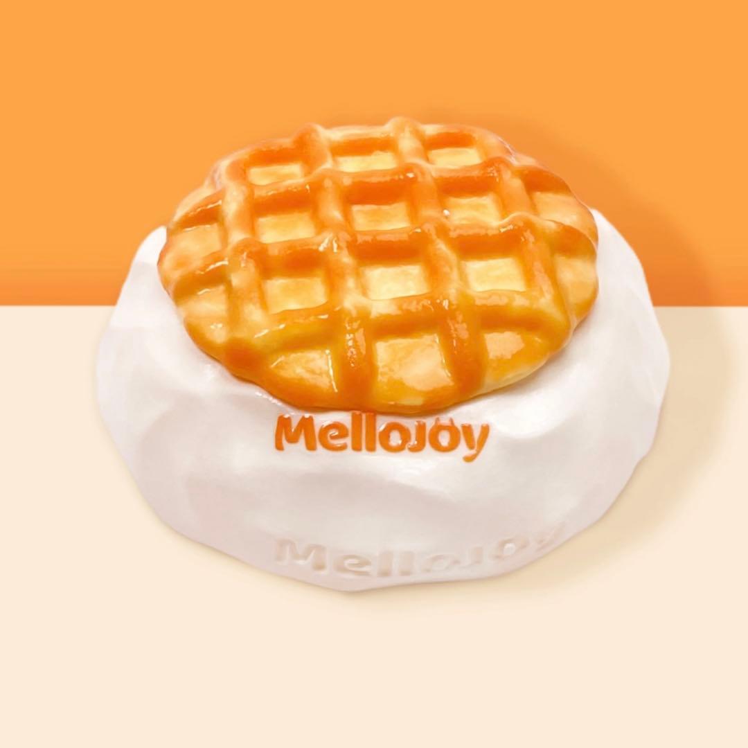 Mellojoy - メロジョイ クリームワッフル ピンク箱未開封品