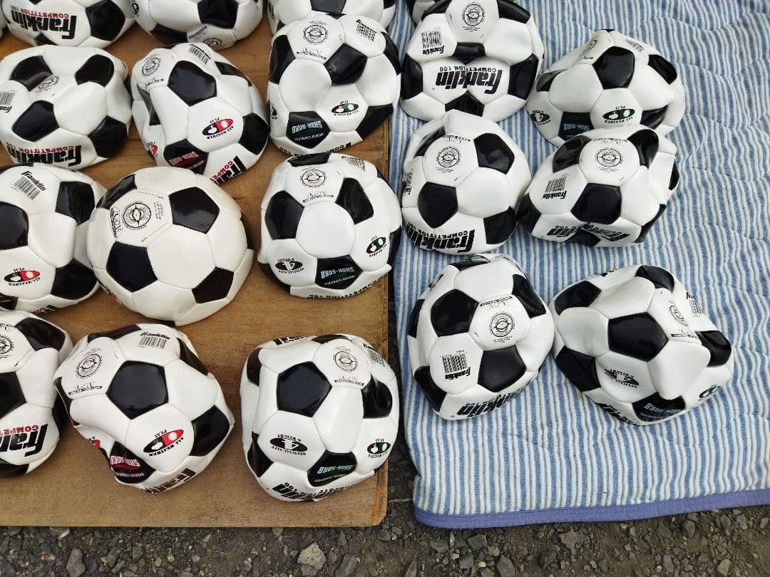 フランクリン サッカーボール Franklin 4号サイズ 43点 大量セット