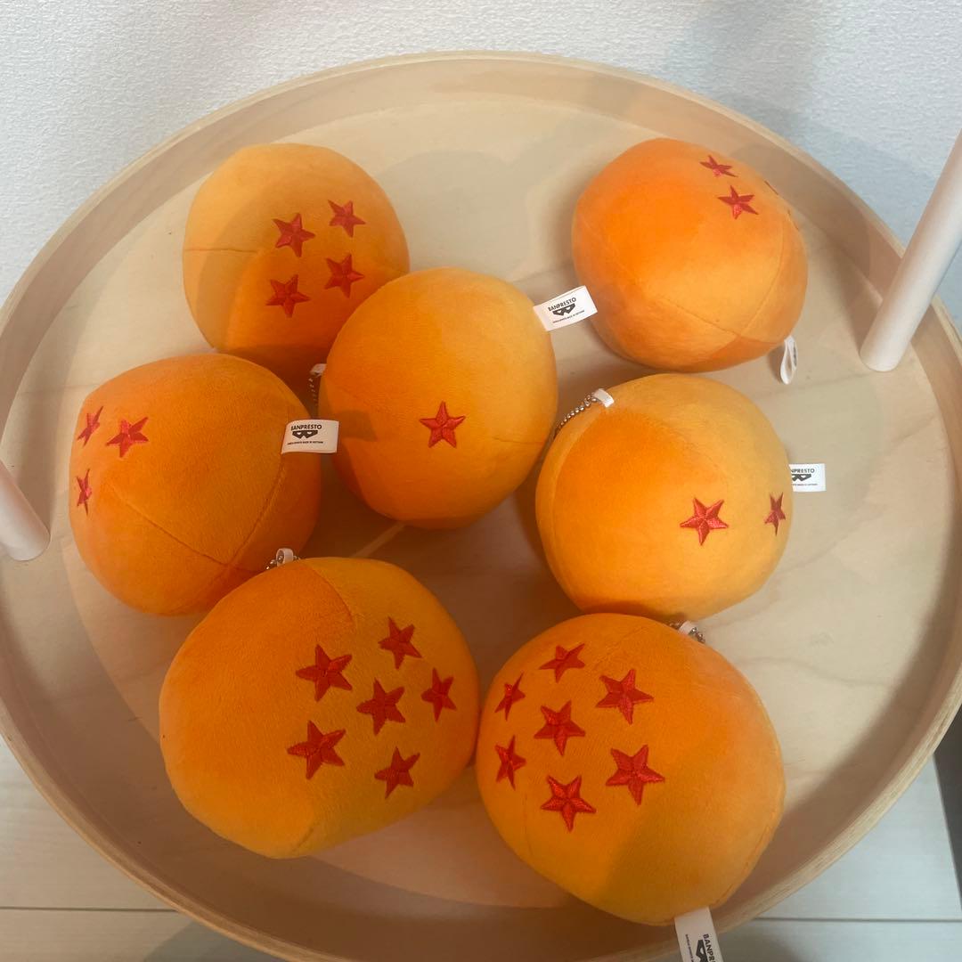 【美品】ドラゴンボール超 カバンに付けられるぬいぐるみ 7個セット