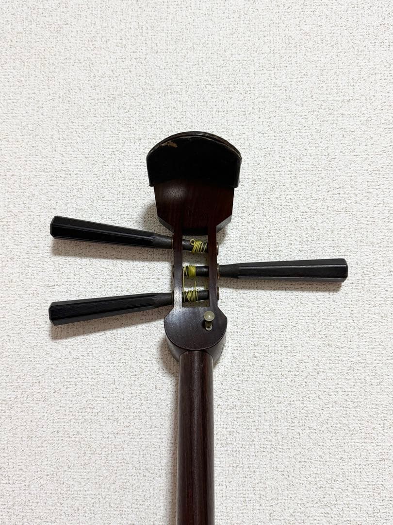 三味線 本体 糸付き 棹100cm 胴22×20 和楽器