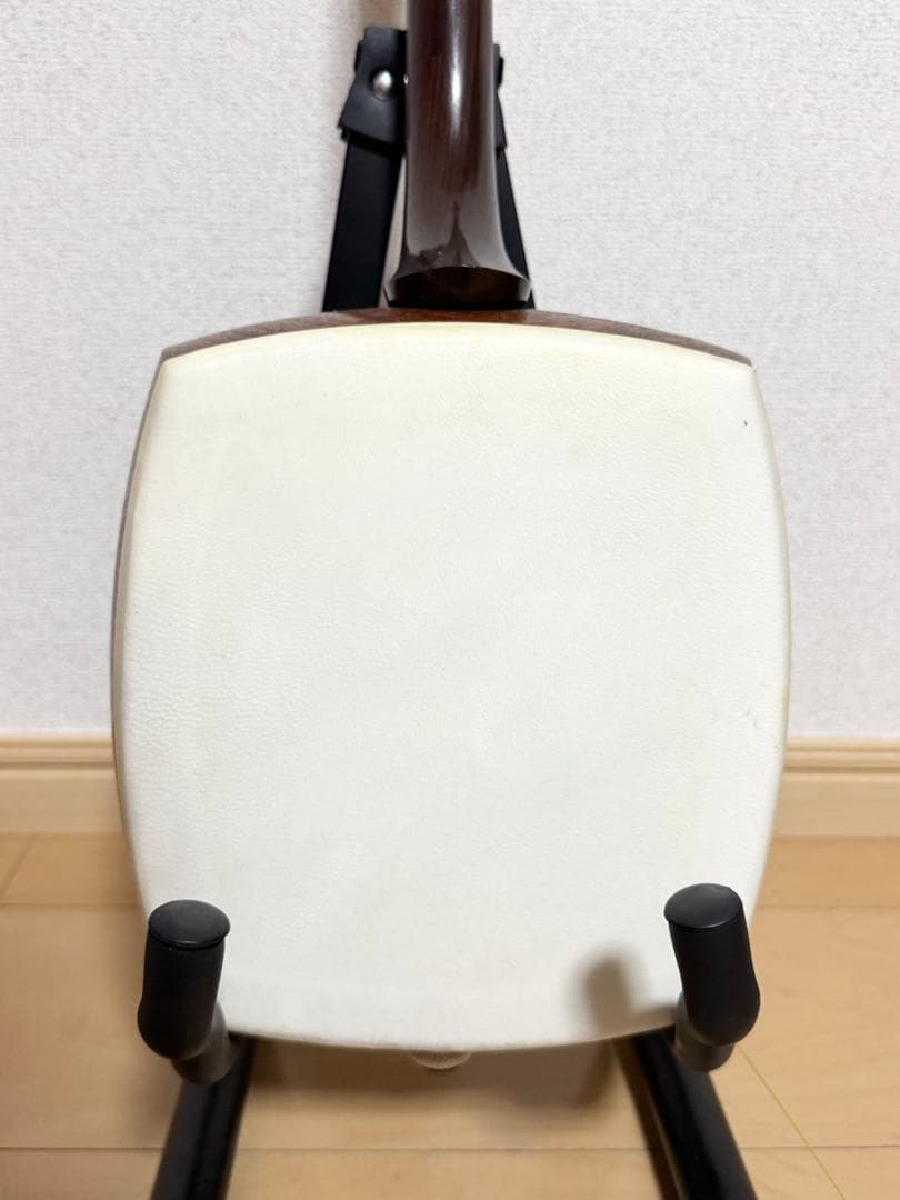 三味線 本体 糸付き 棹100cm 胴22×20 和楽器