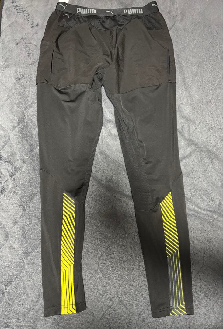 「期間限定」Puma BVB ハーフジップジャージ 黒/黄　上下セット
