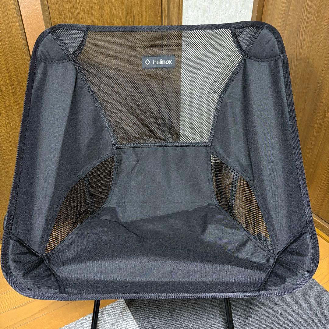 Helinox ヘリノックス チェアワン オールブラック 脚カバー付き