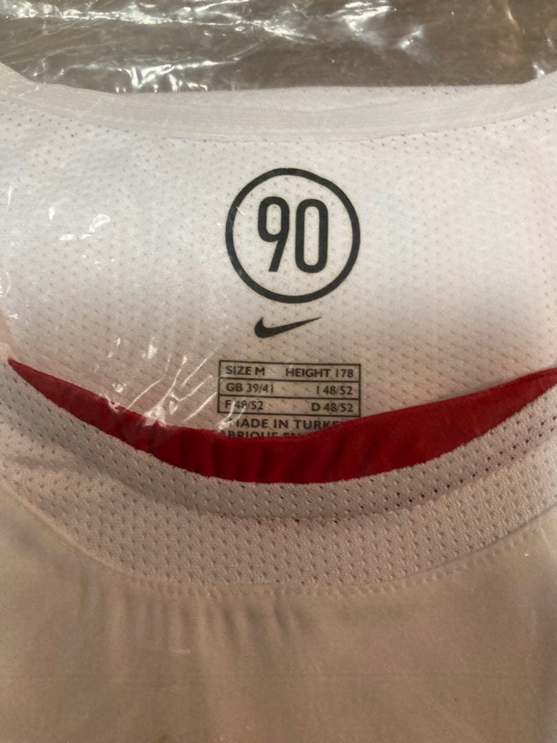 NIKE トルコ代表ユニホーム　US Mサイズ 未開封品