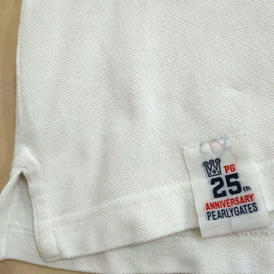 パーリーゲイツ ポロシャツ 25ht ANNIVERSARY メンズ L