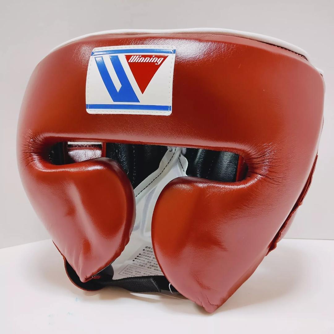 Winning ウイニング ボクシング ヘッドギア L茶 ブラウン 別注品 ③