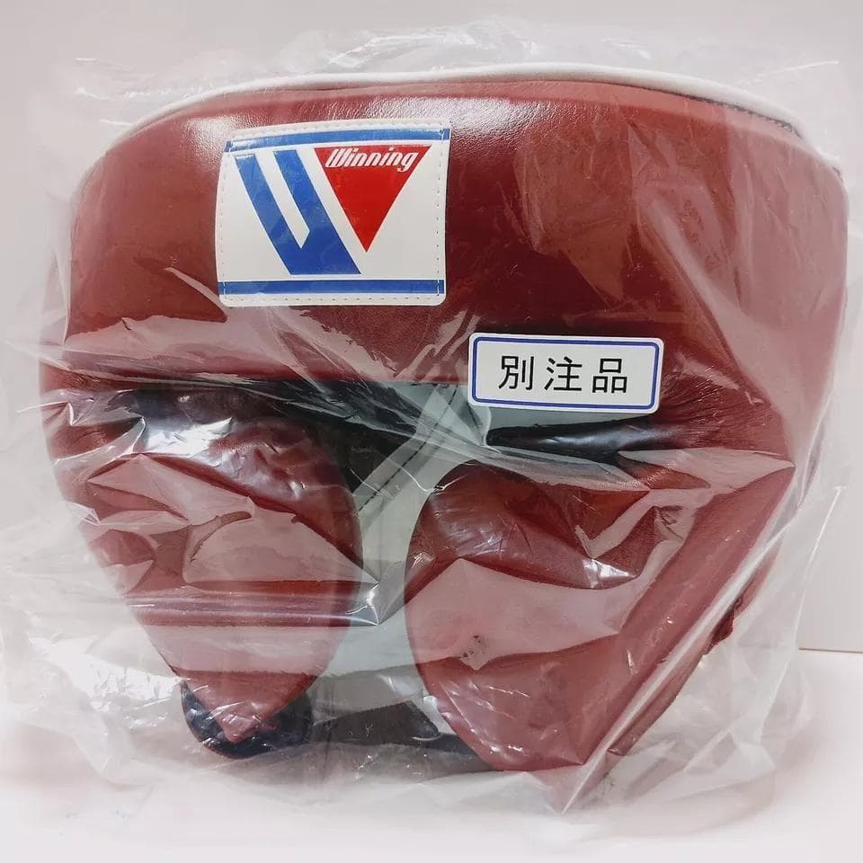 Winning ウイニング ボクシング ヘッドギア L茶 ブラウン 別注品 ③
