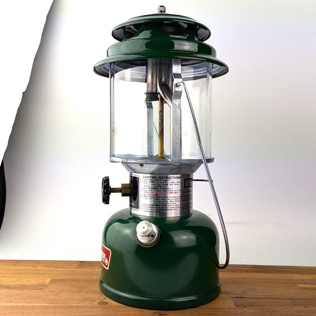 極美品 コールマン 220K195 ランタン 81年5月 箱付 COLEMAN