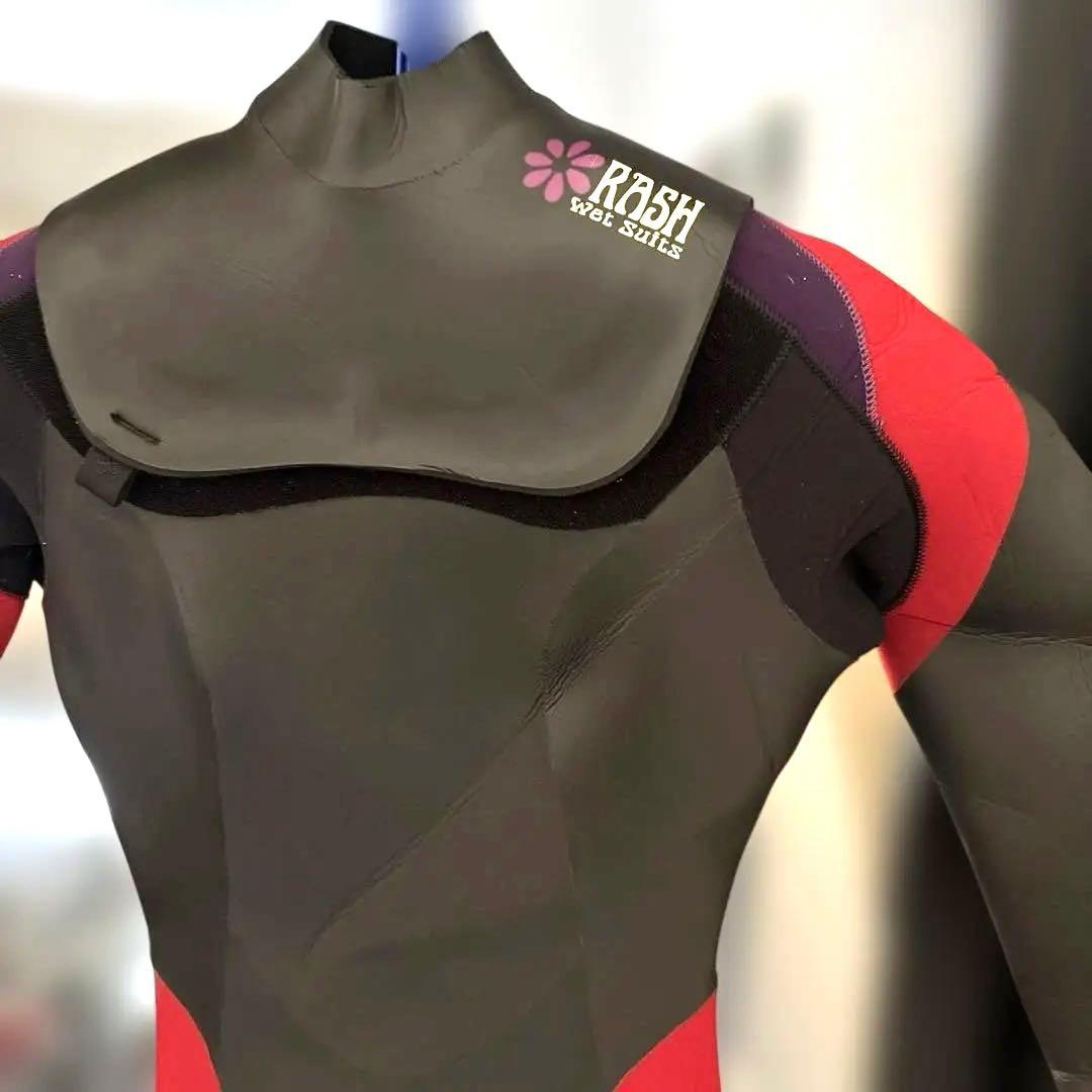 【RASH】WETSUITS ウエットスーツ 3mm セミドライ レディースS