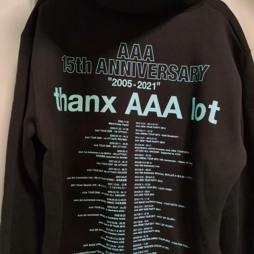 AAA 　宇野実彩子　ベースボールシャツ 15周年 パーカー　フォト　Tシャツ