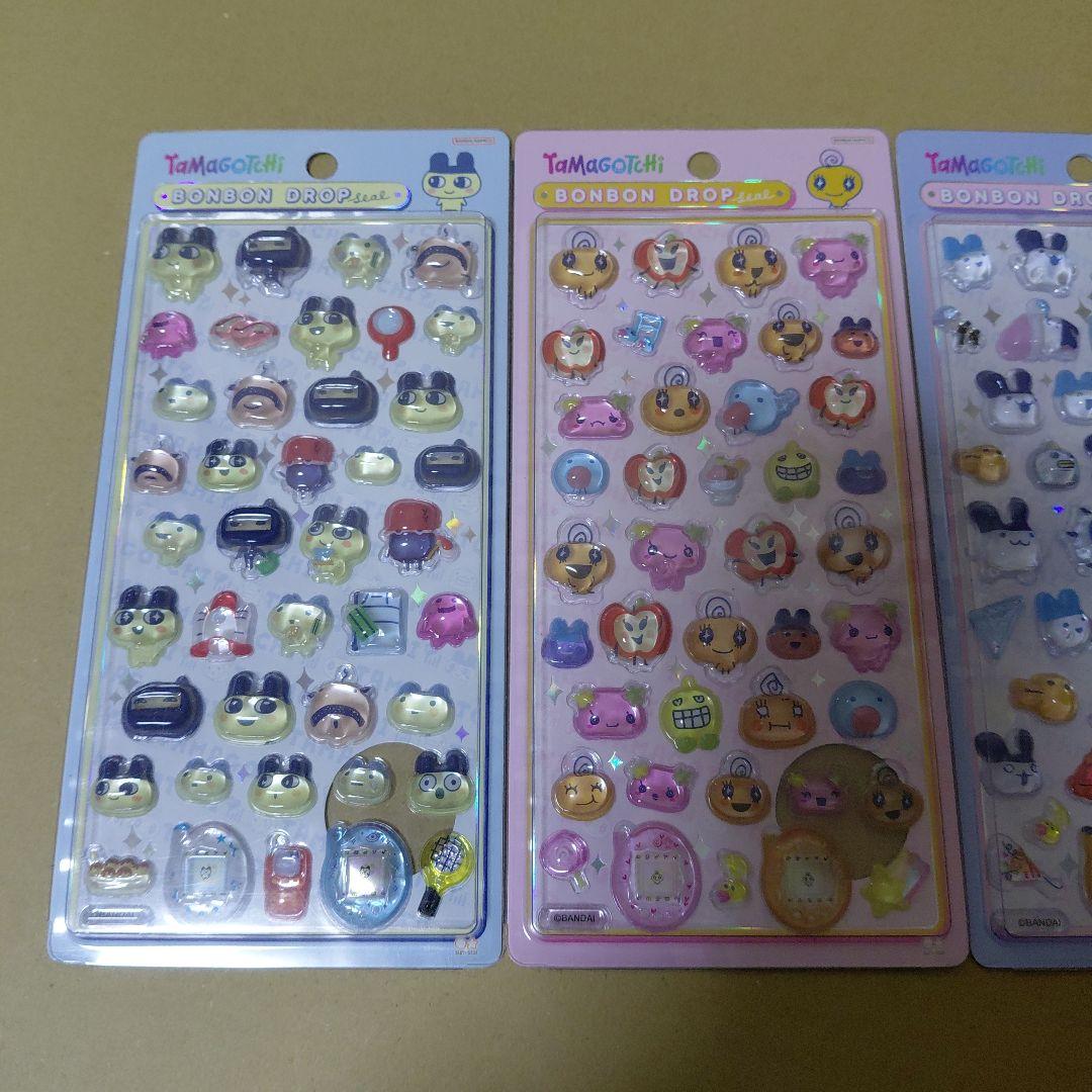 【24時間以内発送】ボンボンドロップシール たまごっち 4種 新品未開封品 ①