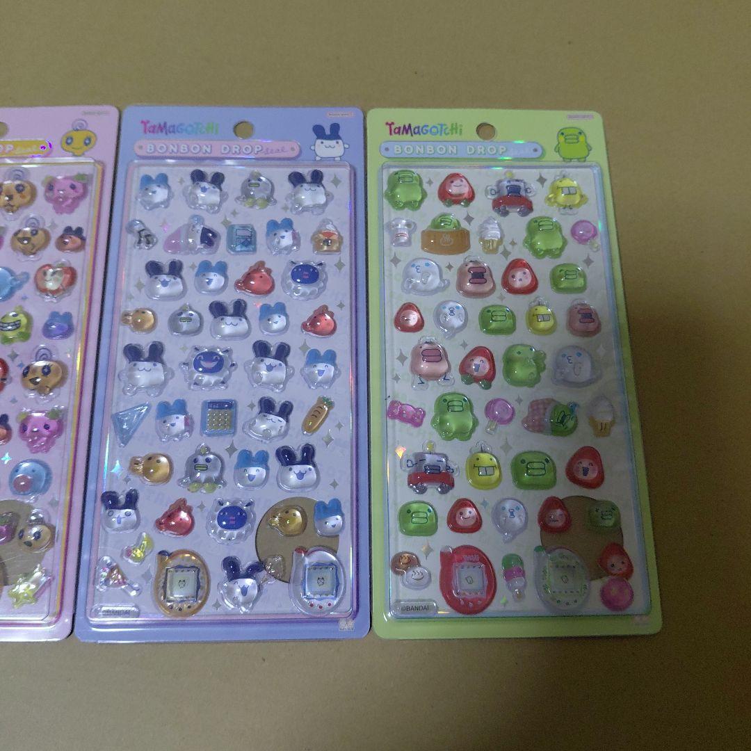 【24時間以内発送】ボンボンドロップシール たまごっち 4種 新品未開封品 ①