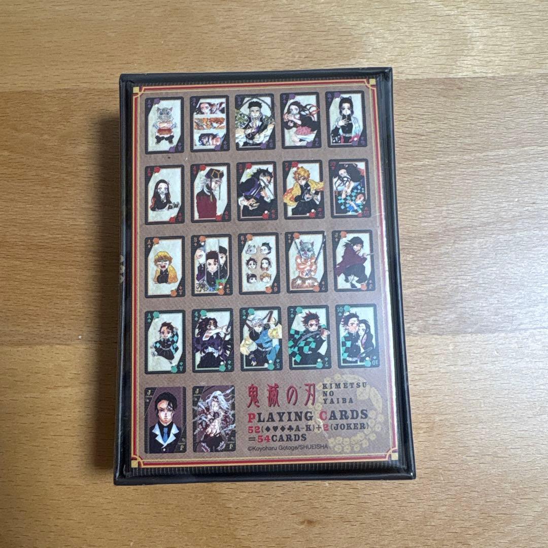 鬼滅の刃ジャンプフェスタ　トランプ　原作商品