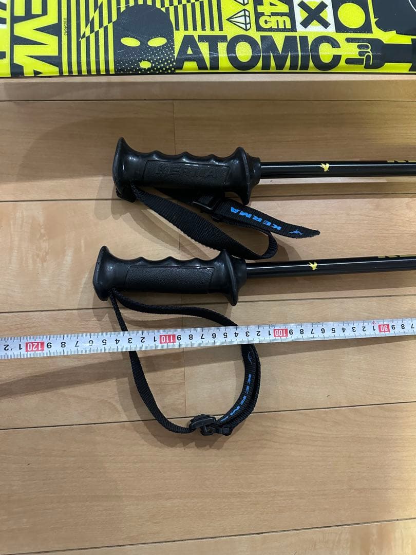 送料無料■ATOMIC■DEVIANT■フリースキー ■約162cm ケース付き
