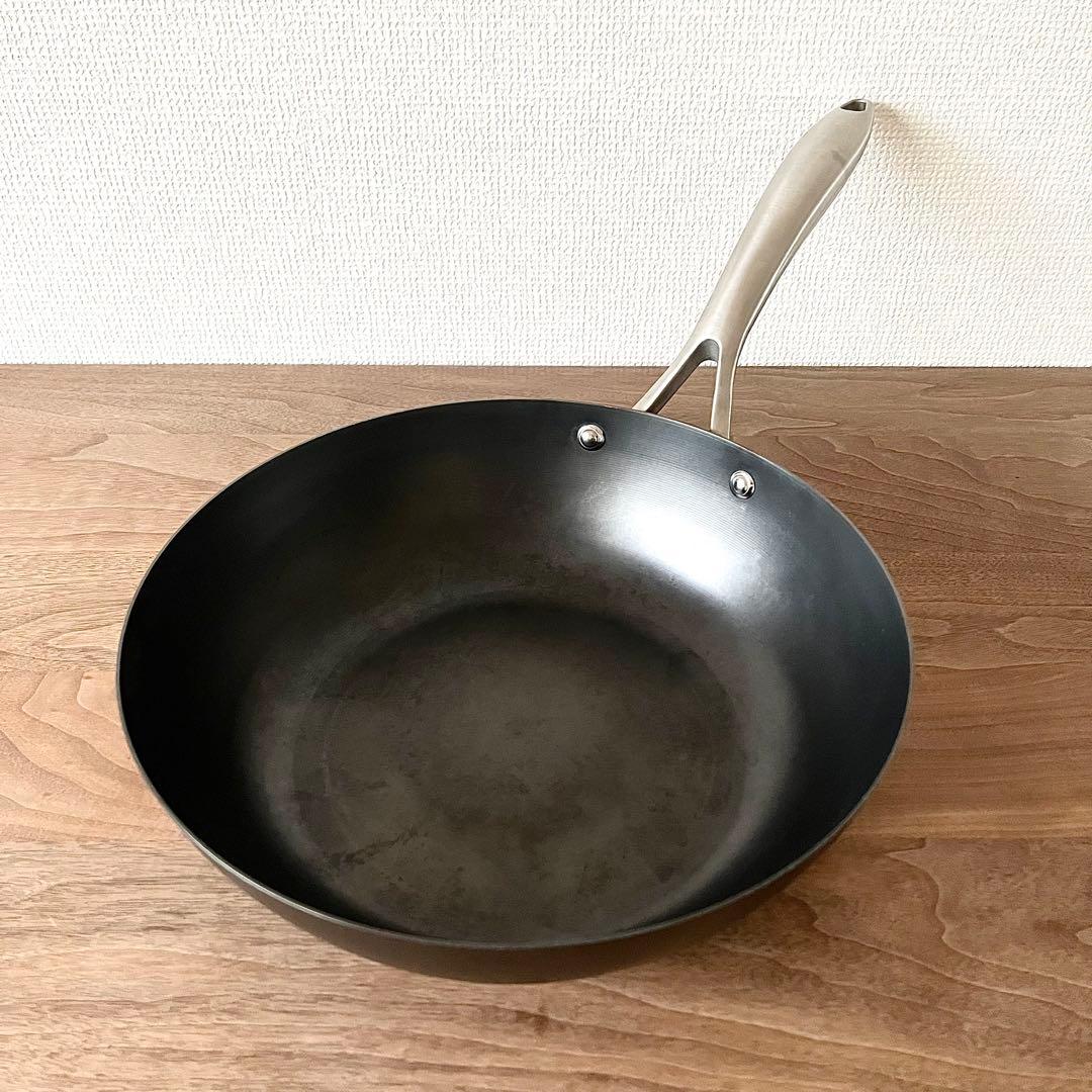 箱あり美品VitaCraftビタクラフトスーパー鉄フライパンウォックパン26cm