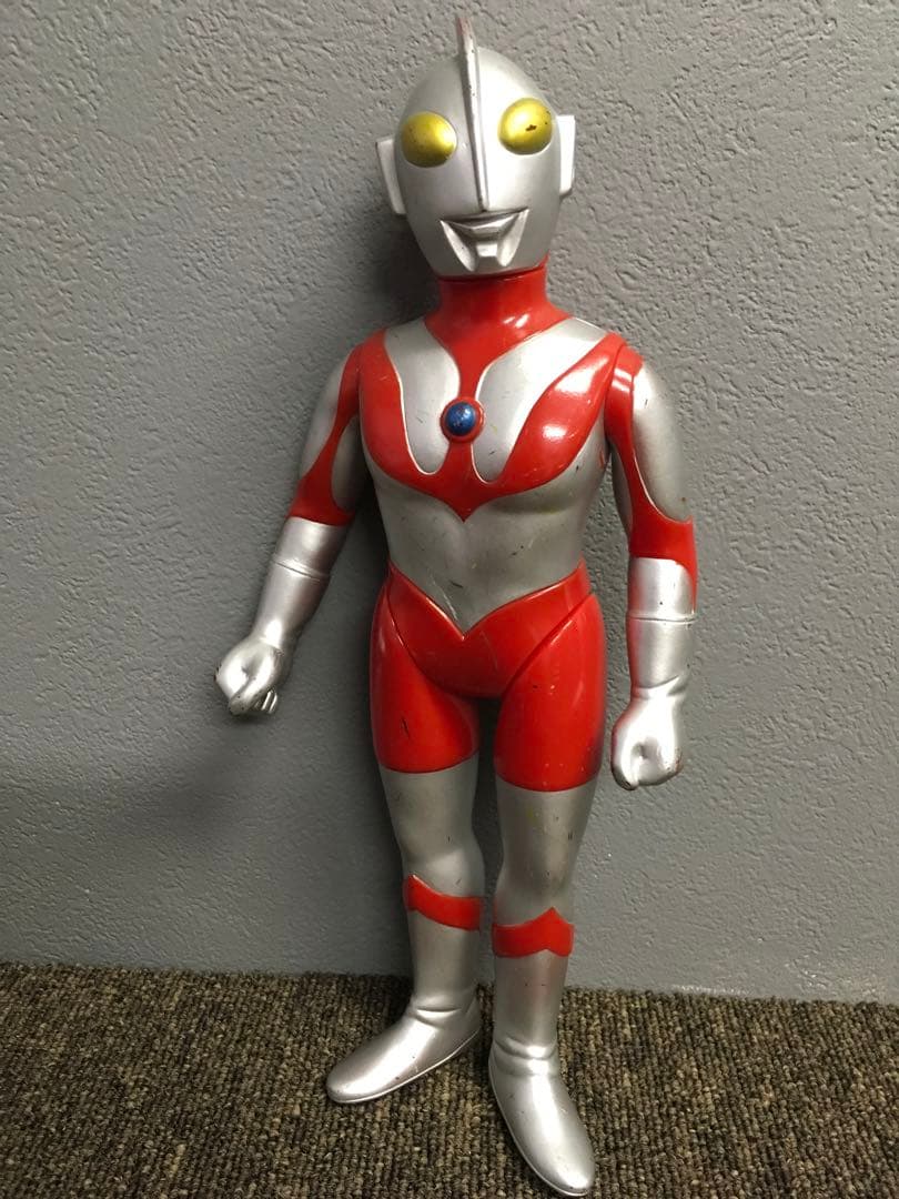 ウルトラマン　ソフビ　80年代当時物　30cm