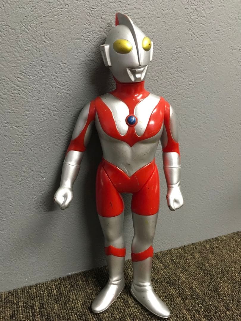 ウルトラマン　ソフビ　80年代当時物　30cm