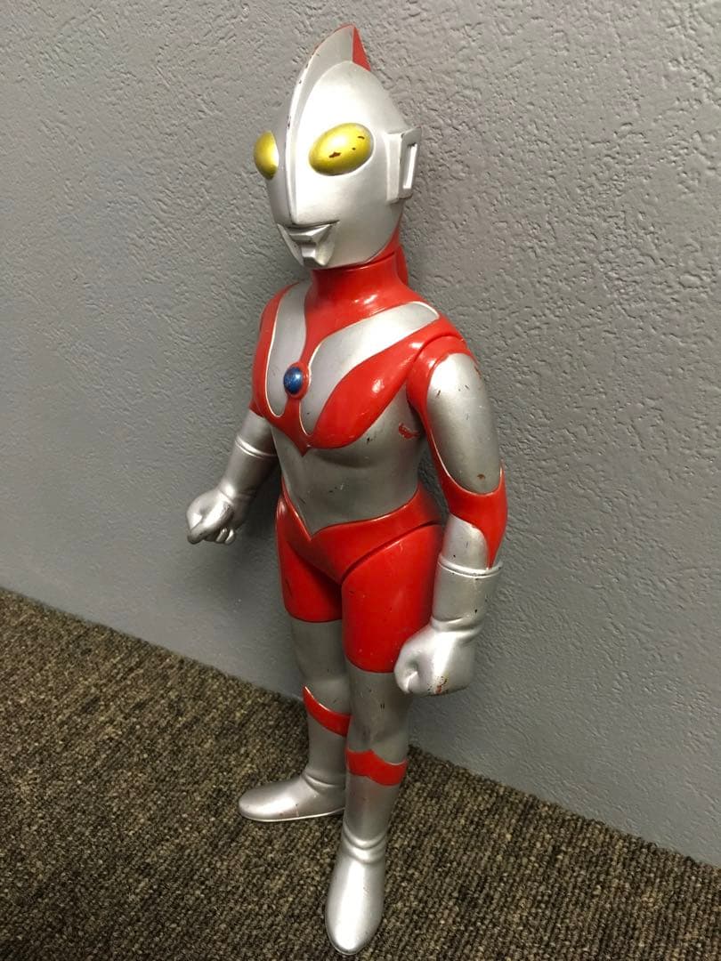 ウルトラマン　ソフビ　80年代当時物　30cm