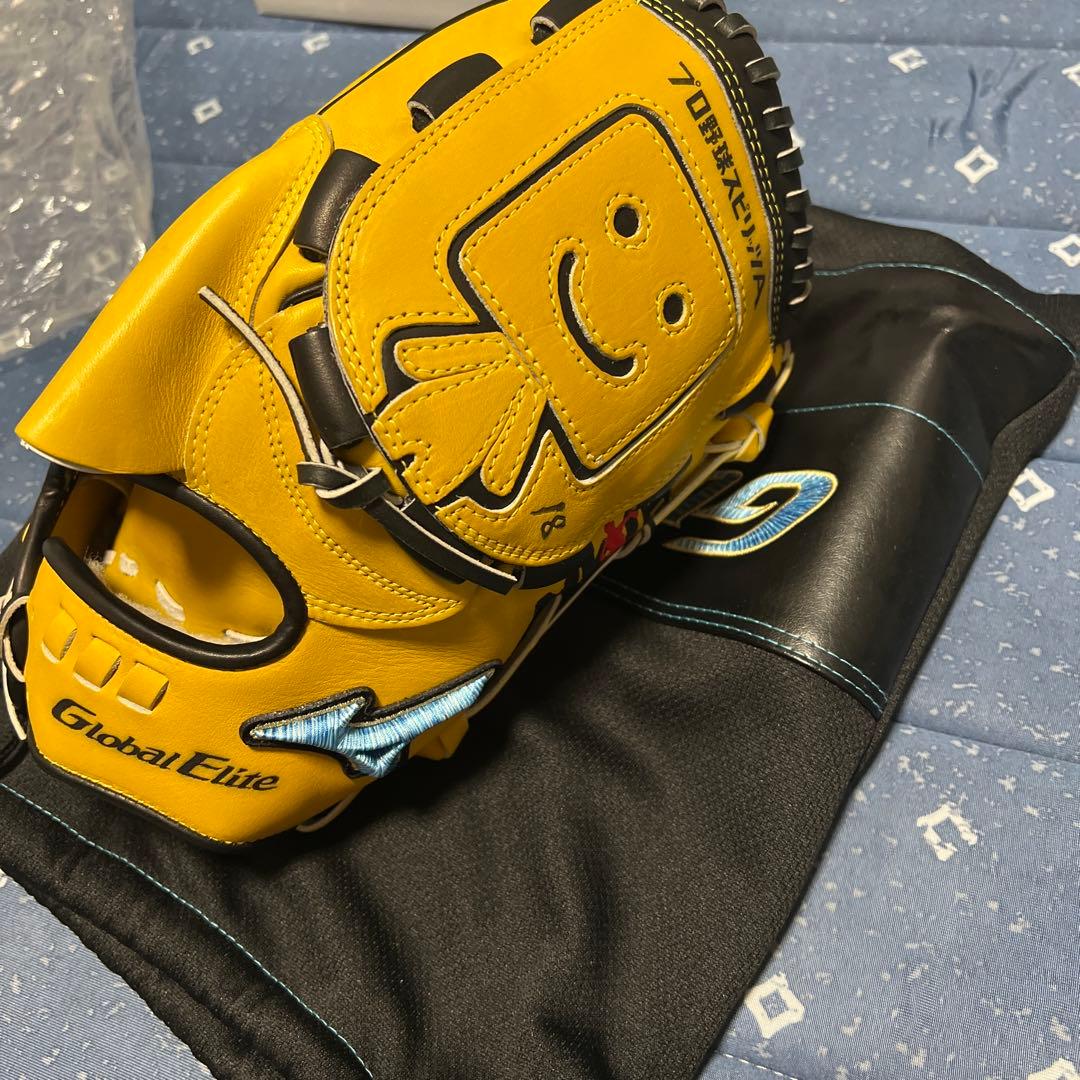 即購入可調子くんグローブ　プロスピA マエケンコラボ　限定品　野球