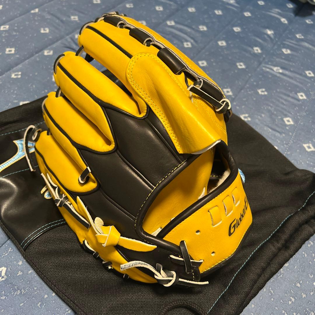 即購入可調子くんグローブ　プロスピA マエケンコラボ　限定品　野球