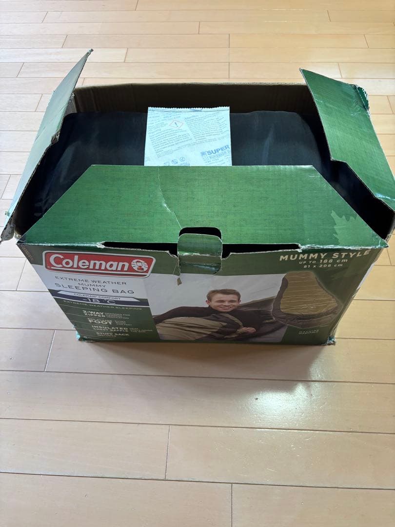 コールマン寝袋 Coleman Extreme WHEATHER Mummy
