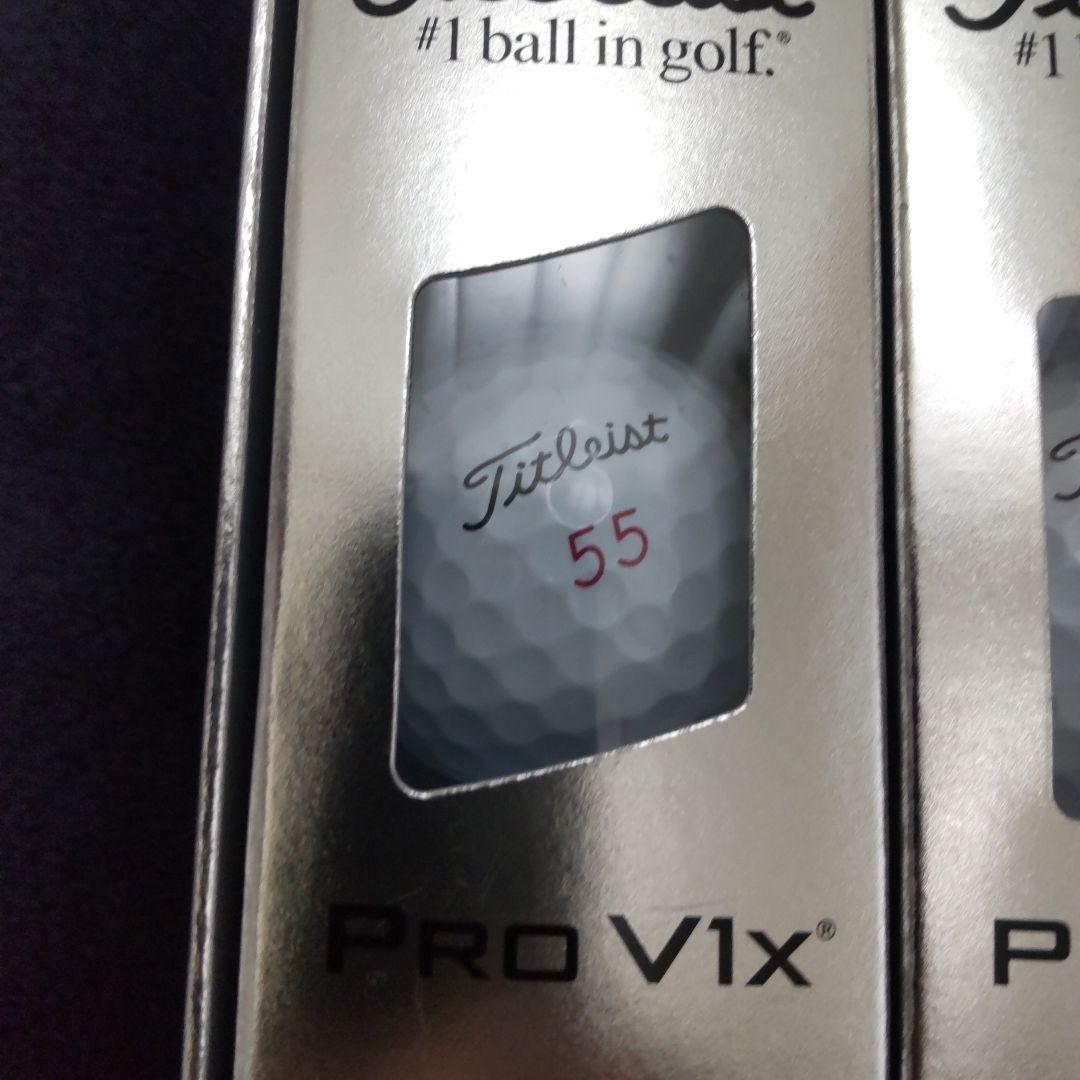 【新品】タイトリスト Pro V1x 1ダース 25年モデル