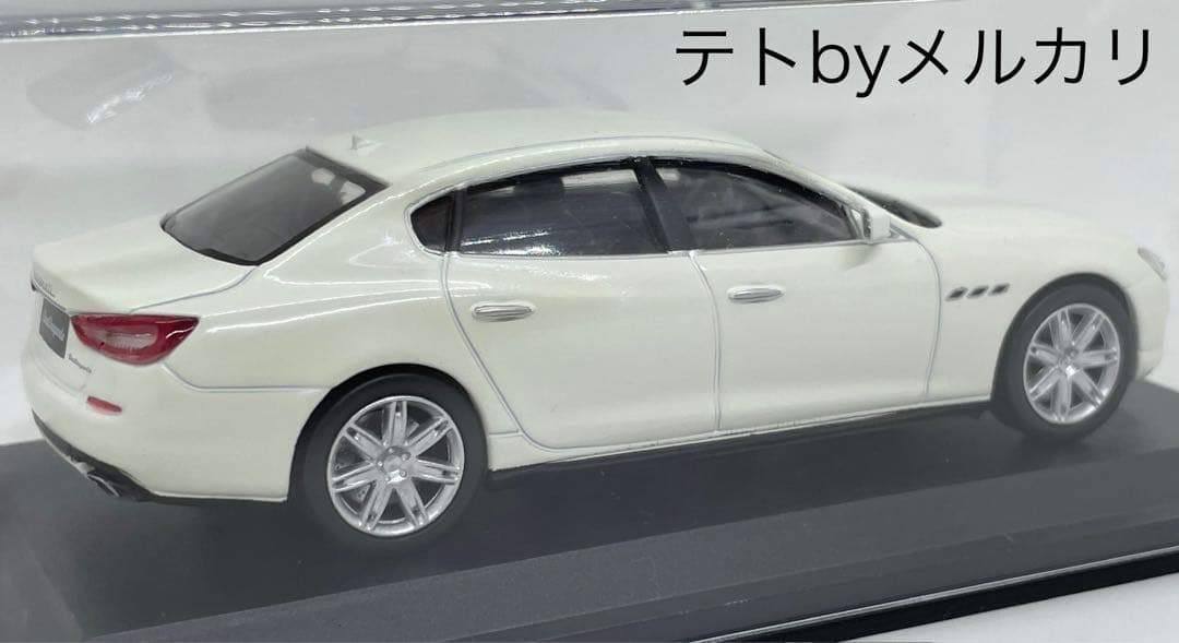 1/43 WHITE BOX マセラティ クワトロポルテ GTS 白