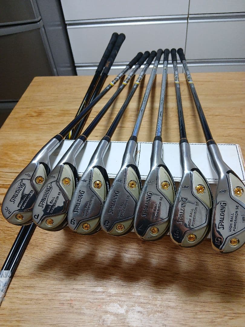SPALDING HIGH BALL POWER IRON 7本セット