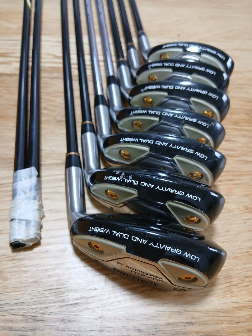 SPALDING HIGH BALL POWER IRON 7本セット