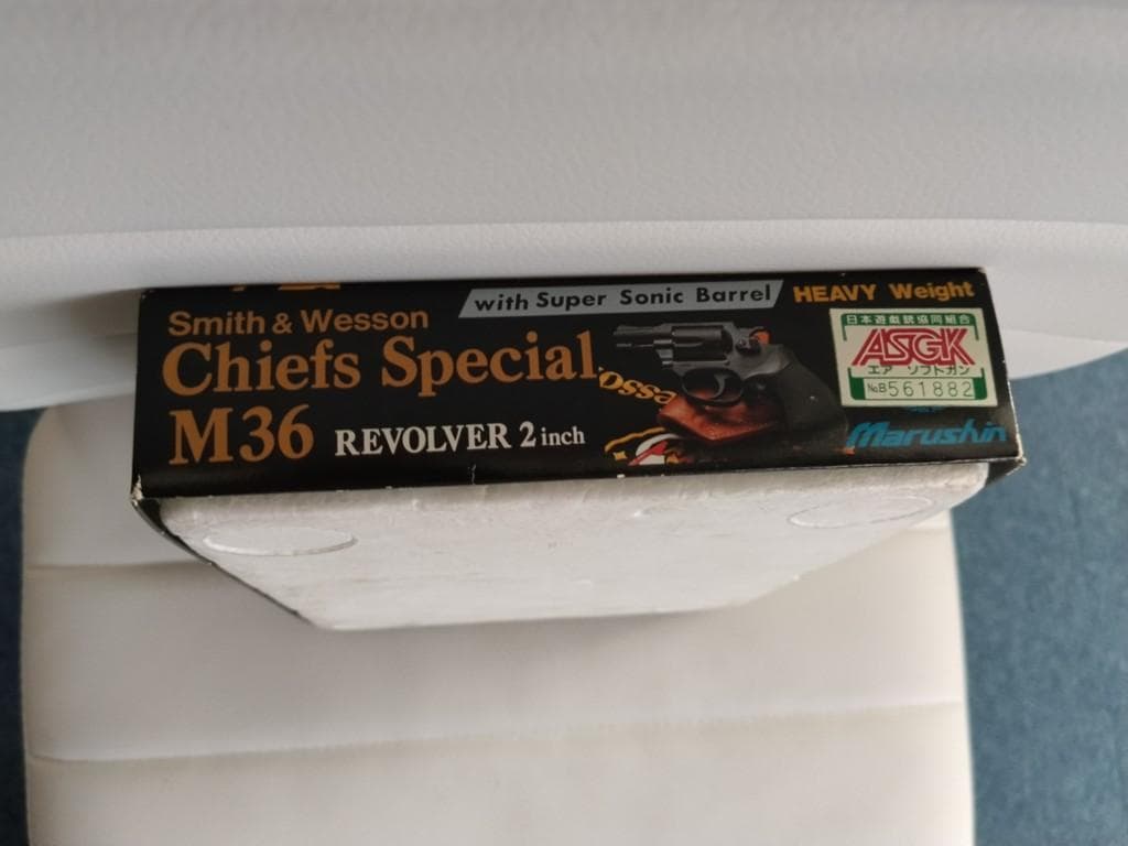 【現状品】マルシン S&W M36 2インチ チーフスペシャル HW