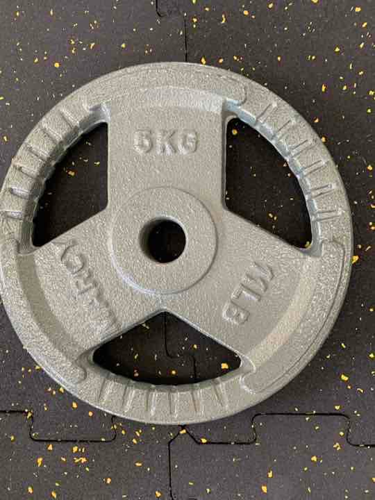 29mmアイアンプレート5kg  2.5kg1.25kg各2枚