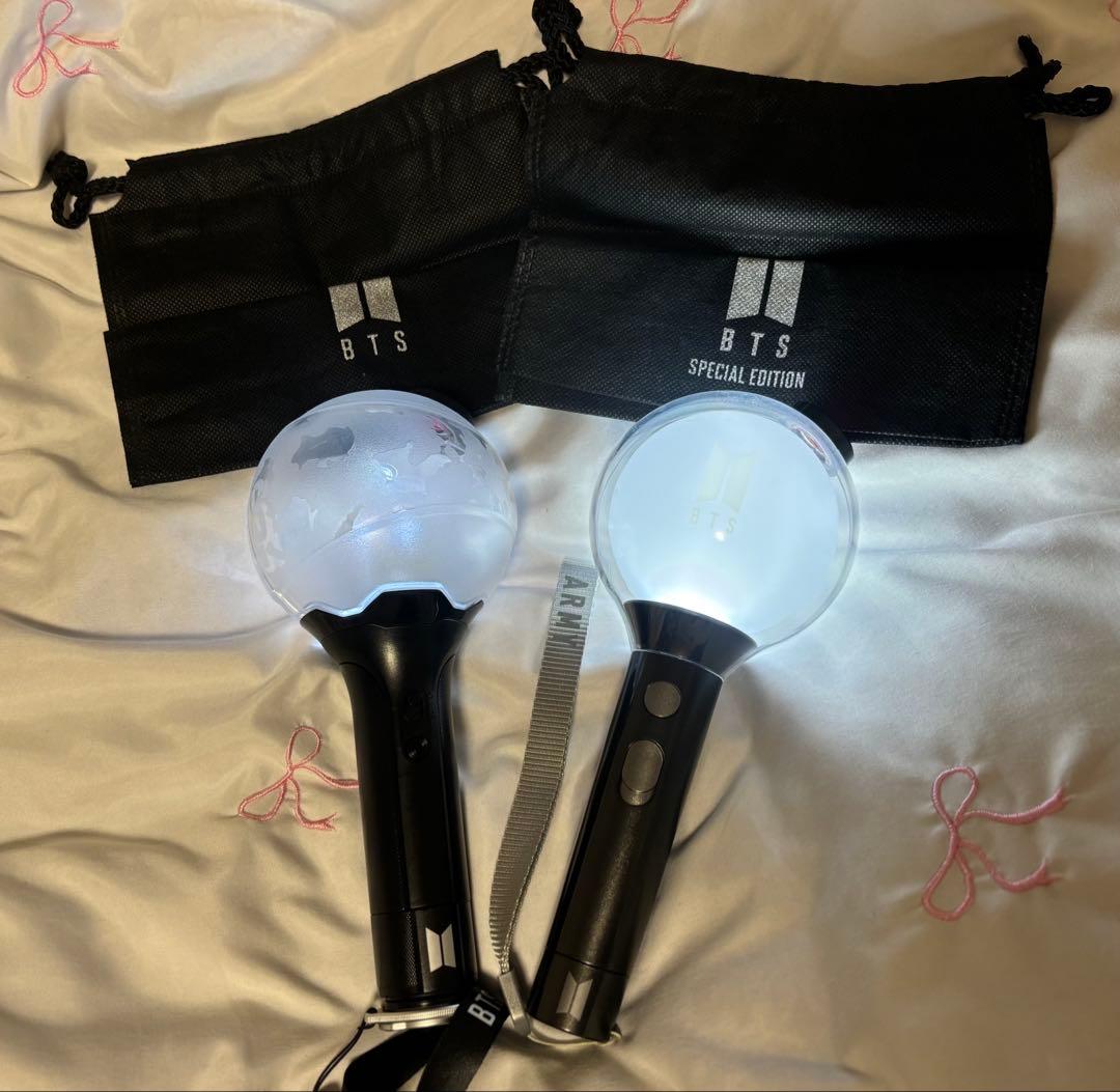 BTS ペンライト アミボム 2個セット mos ver.3