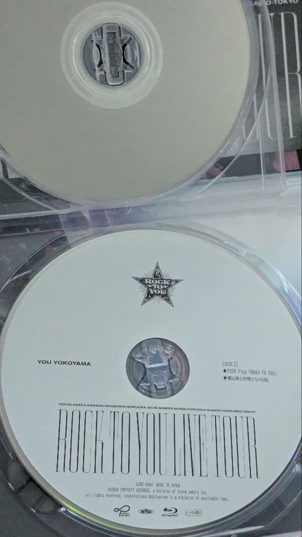 ROCK TO YOU LIVE TOUR 【TO YOU盤】Blu-ray