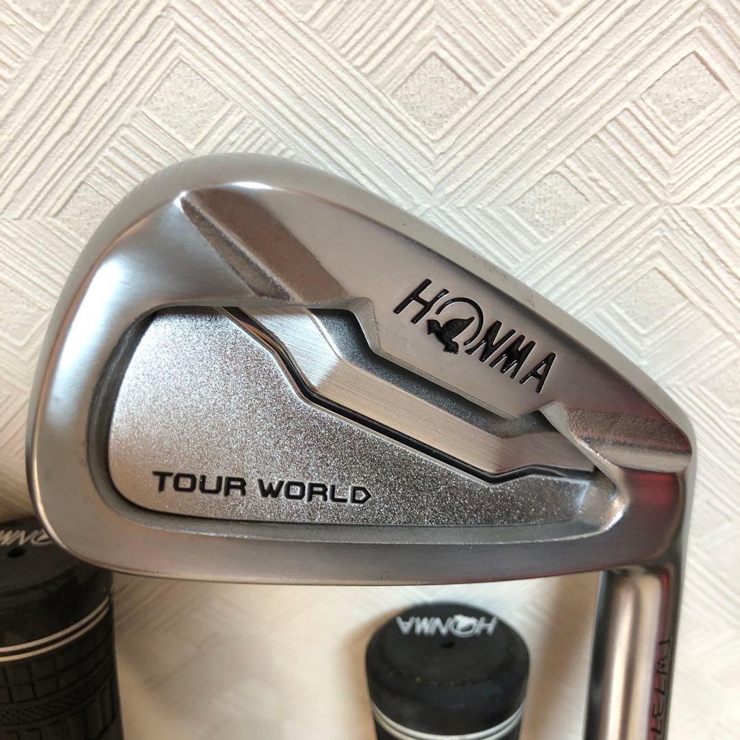 本間 HONMA VIZARD IN 55 S 　アイアン＆バッグセット