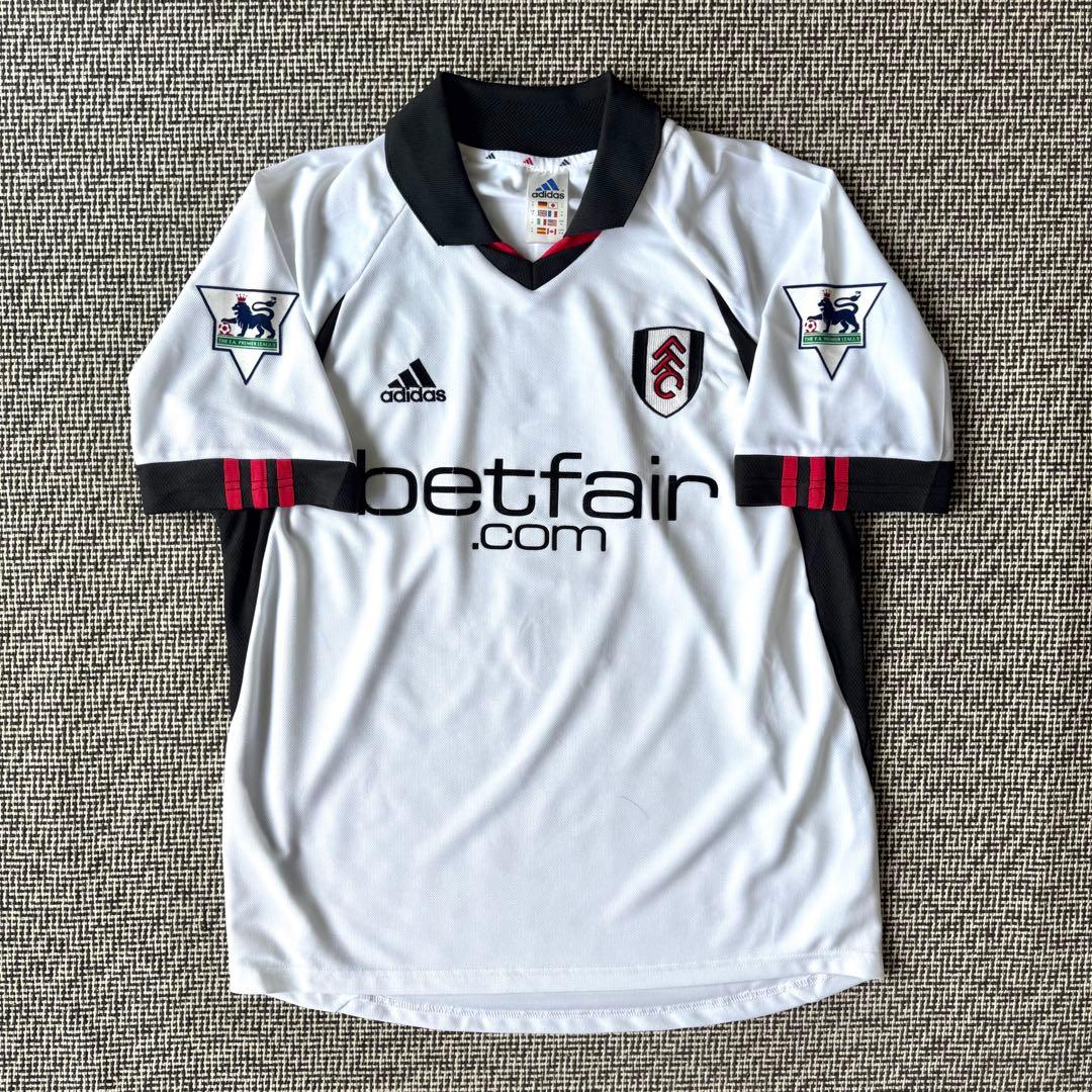 【PLパッチ付き】稲本潤一 ＃６ フルハム ０２／０３（H）adidas