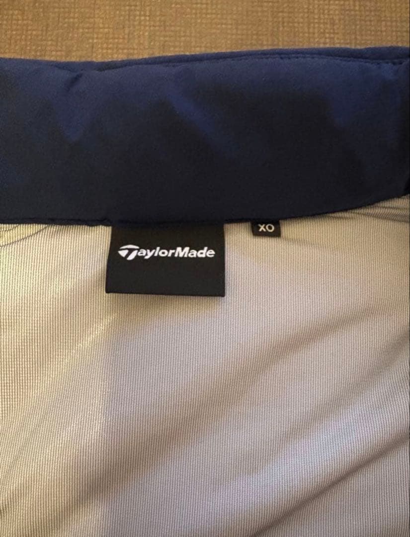 TaylorMade ネイビー キルティングジャケット XO