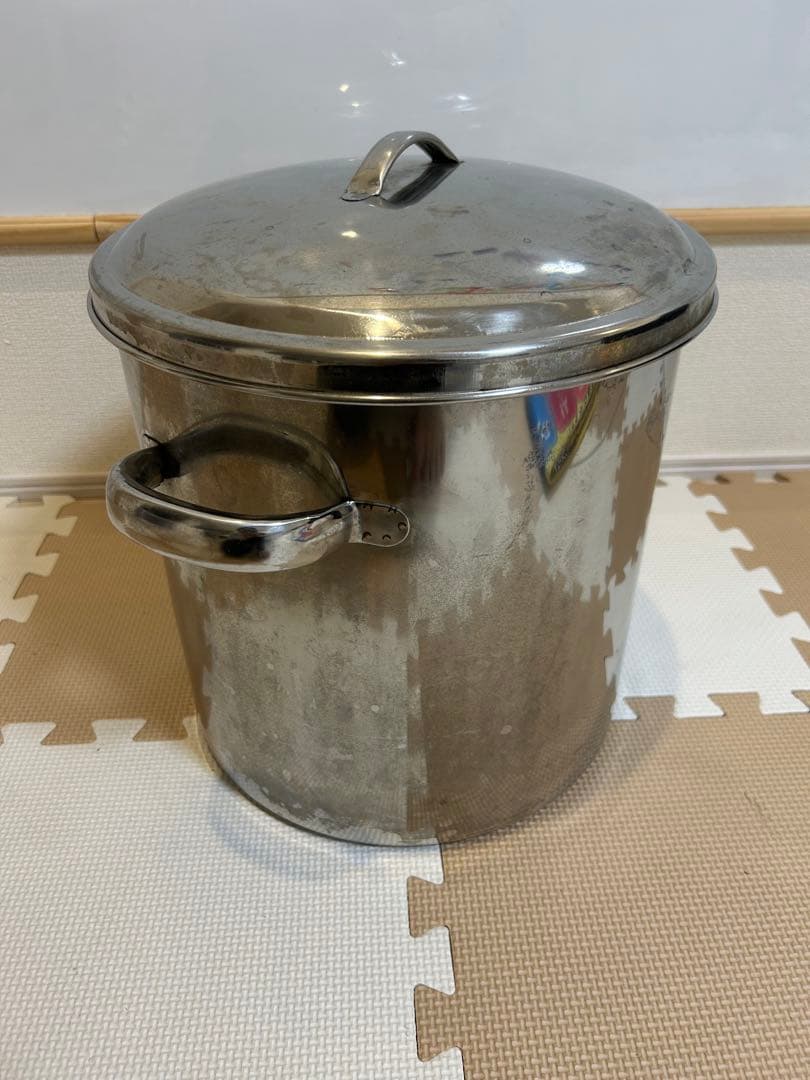 833 業務用アルミ寸胴鍋　直径30cm×高30cm